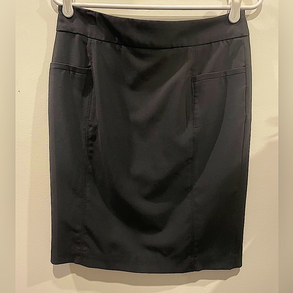 Apostrophe Essentials Black Pencil Skirt - Picture 1 of 4